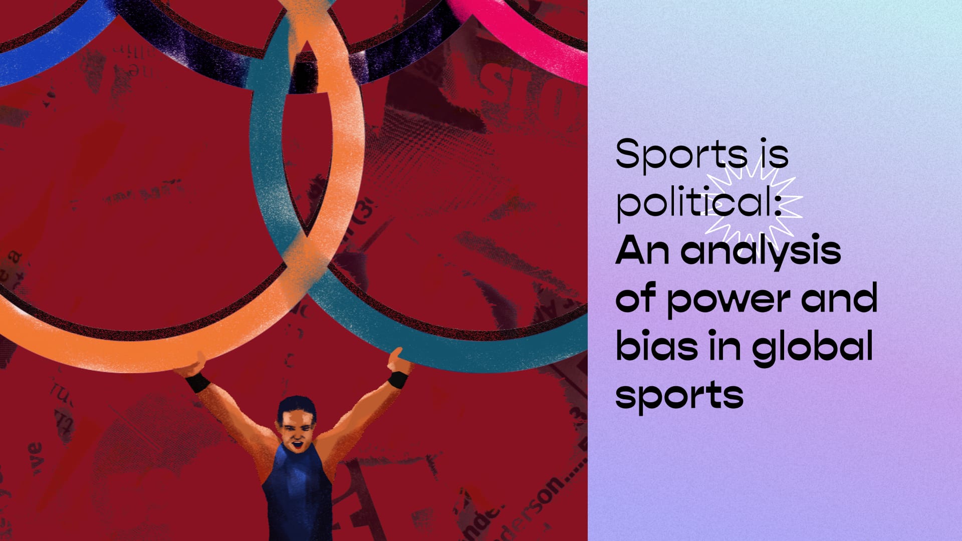 Sports is political: An analysis of power and bias in global sports